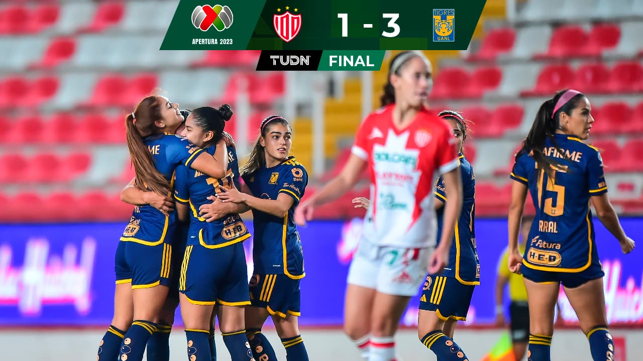 Tigres remonta a Necaxa y despoja a América del liderato