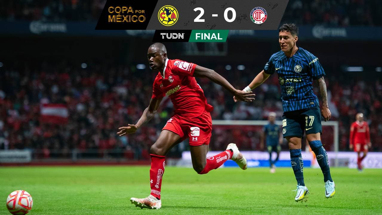 América vs. Toluca EN VIVO en la Copa por México 2022: ¡Se acaba el partido! América 2-0 Toluca