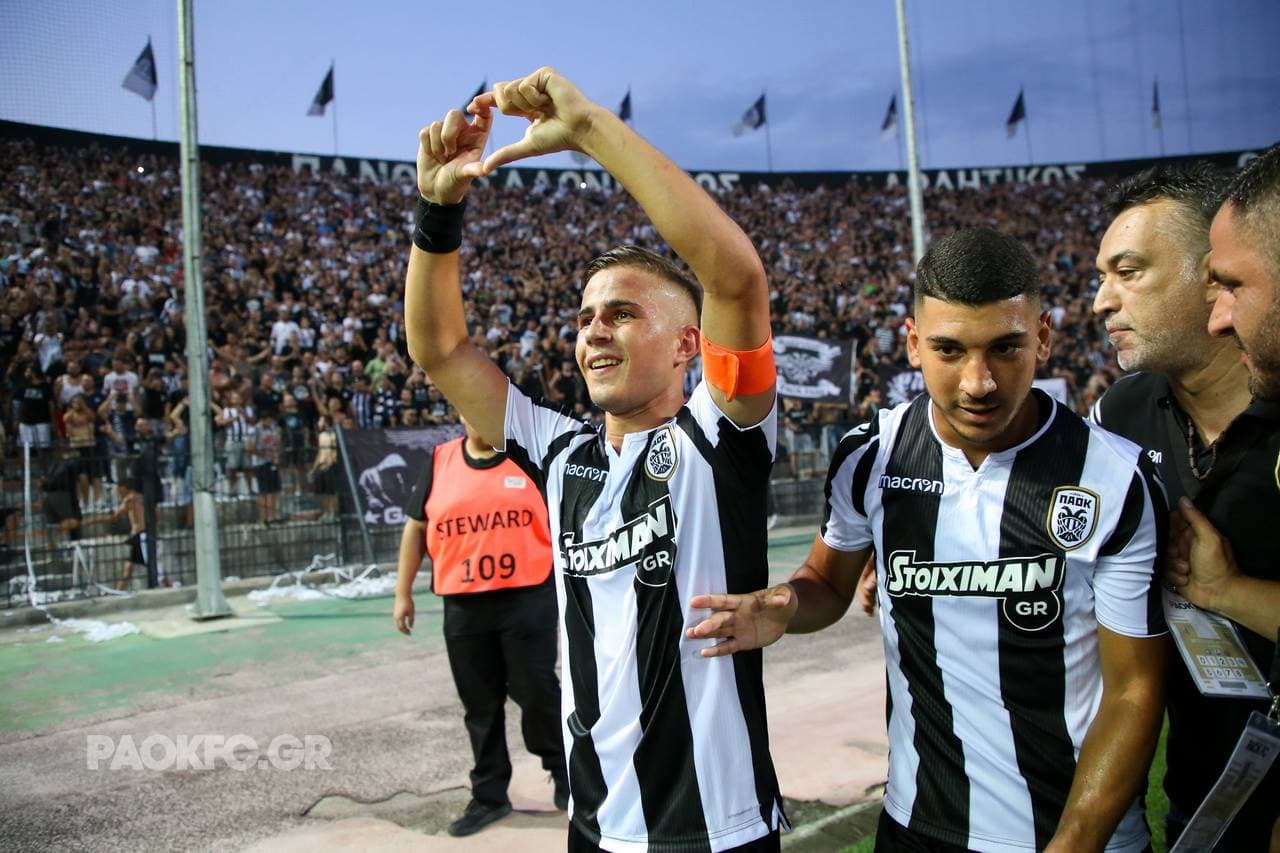 El campeón de Grecia, el PAOK Salónica superó 3-2 en el Estadio Toumba al Spartak de Moscú, de Rusia.