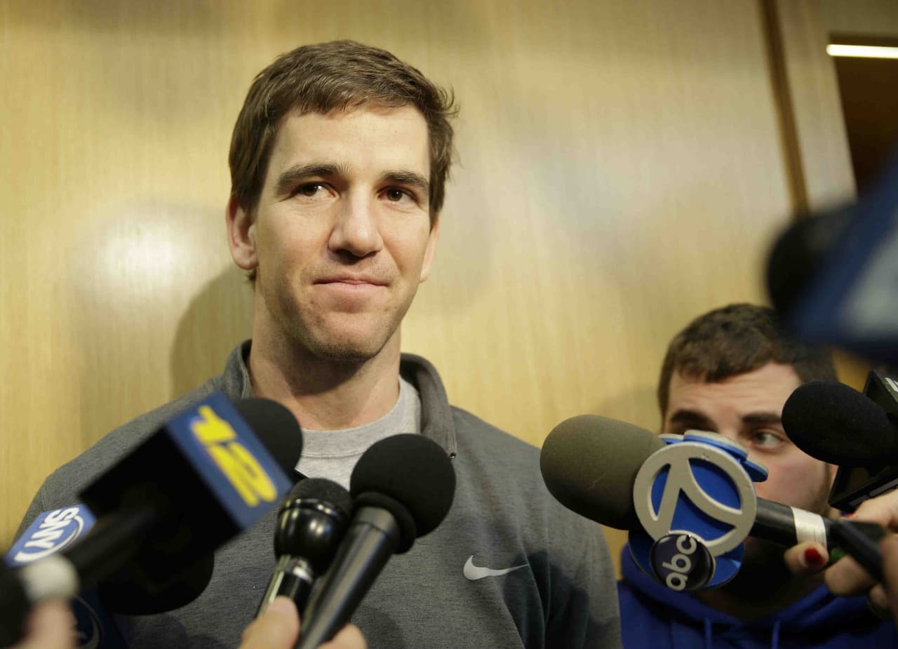 Eli Manning: el coach Coughlin no falló, fuimos los jugadores