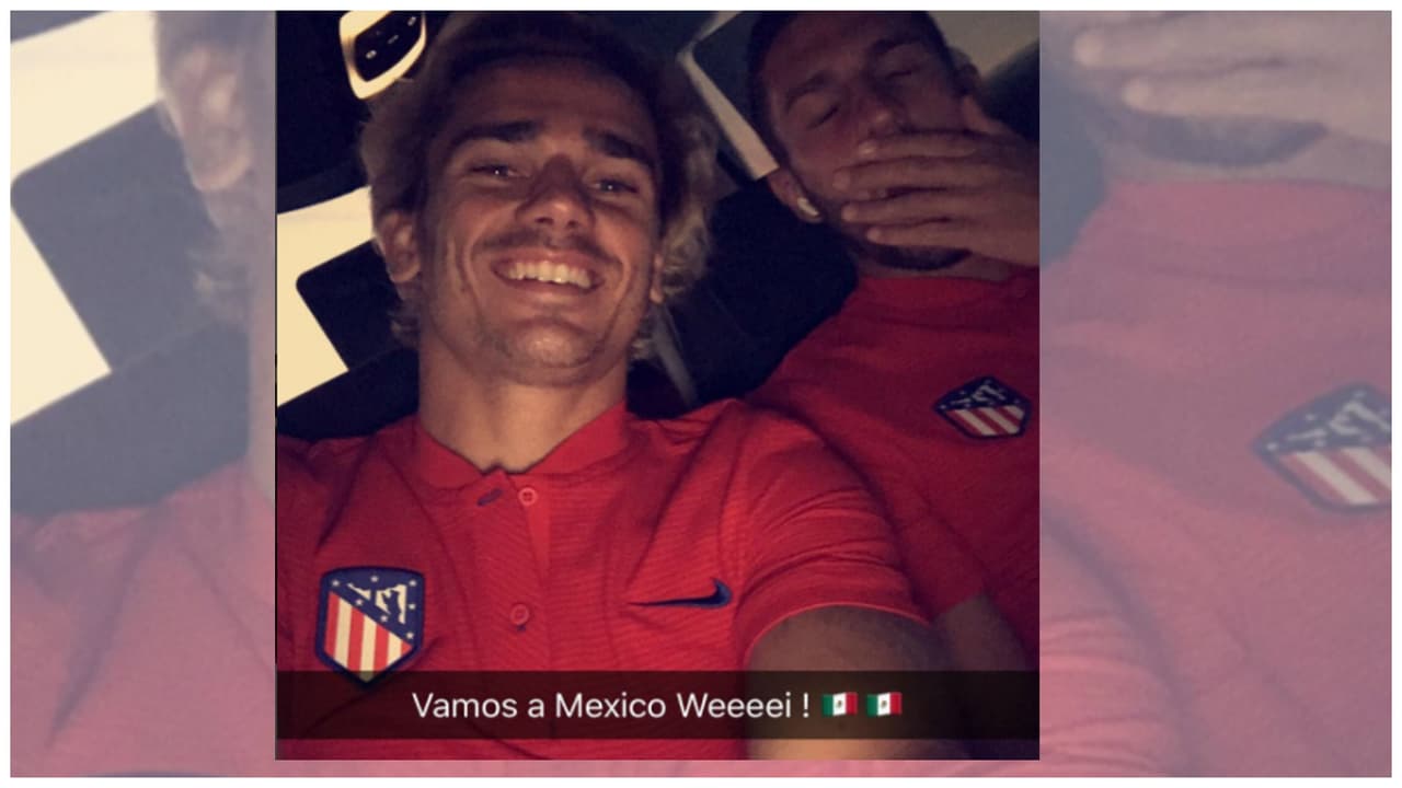 Griezmann se acopla a México con un cálido 'wei'
