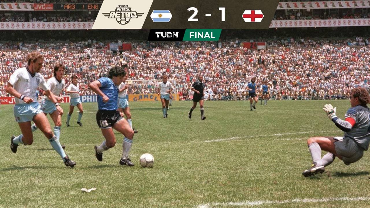 El recuerdo de un gol “bien bonito” de Diego Maradona en el Azteca