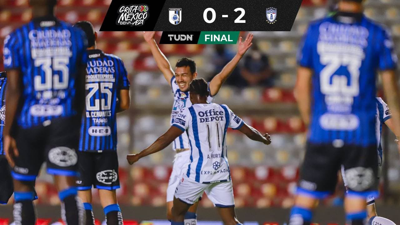 El Gallo ya ni aletea y cae ante Pachuca en el Corregidora