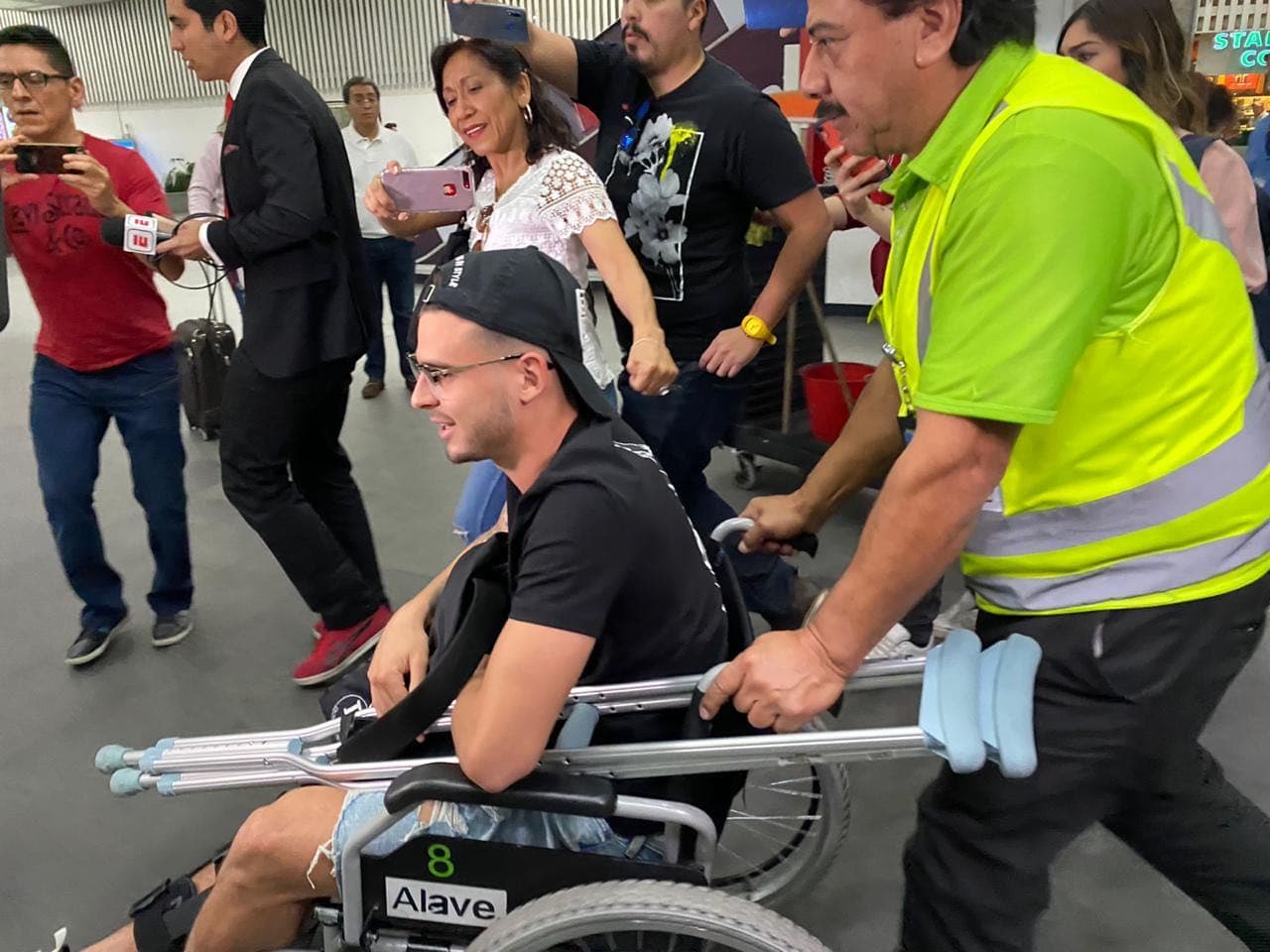 Nicolás Benedetti volvió a México para ser operado