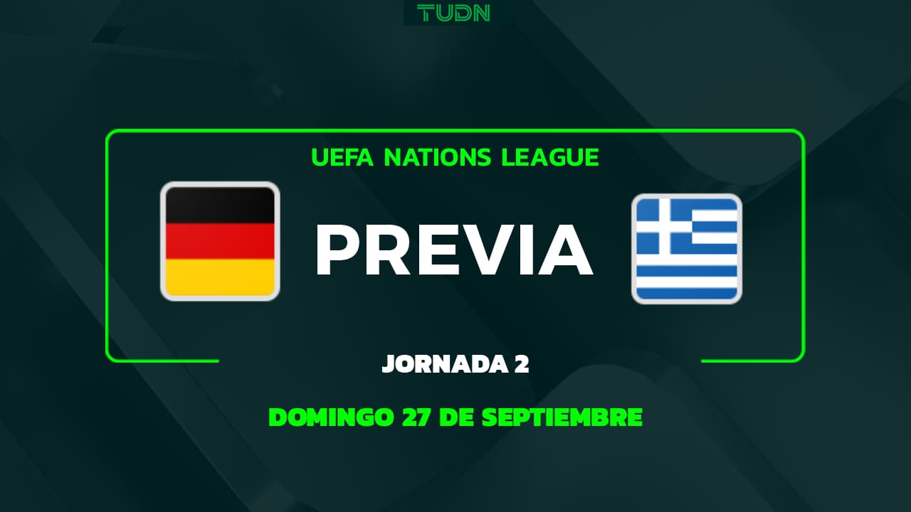 Alemania vs. Grecia: A qué hora y dónde ver el partido de la UEFA Nations League