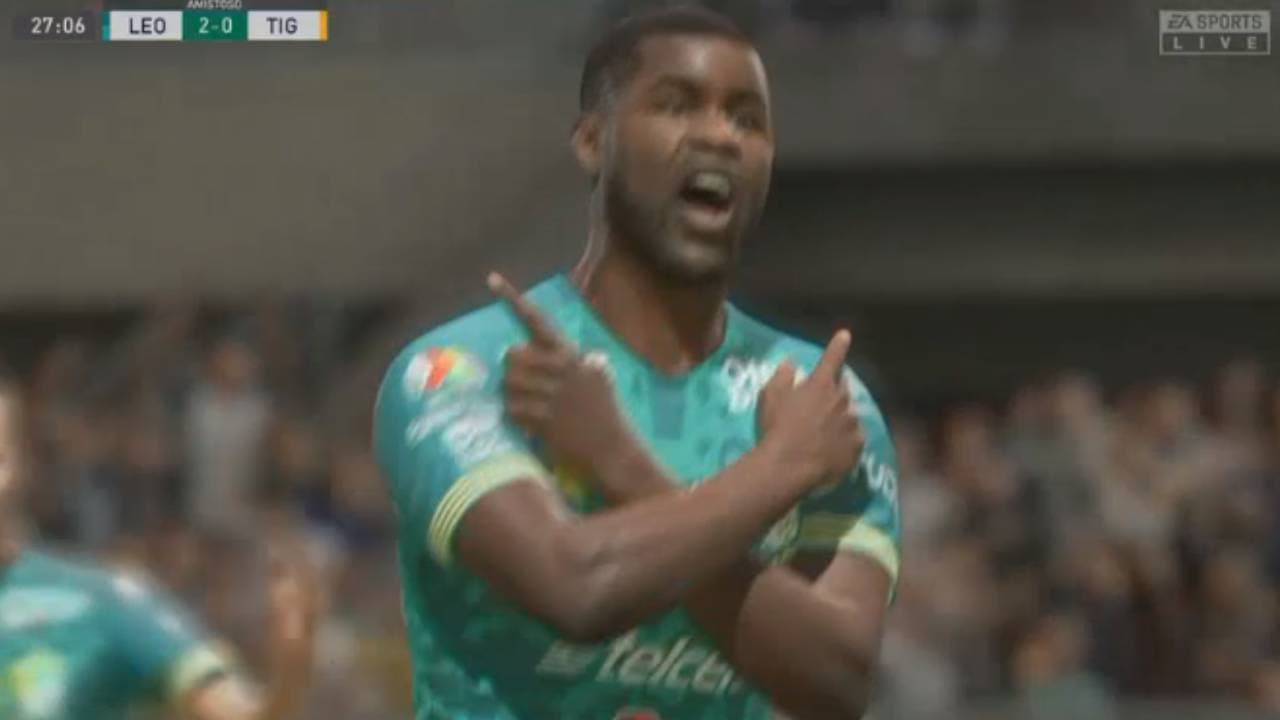 Nicolás Sosa apaleó a Francisco Venegas 4-1; León es serio candidato al primer título del futbol virtual.