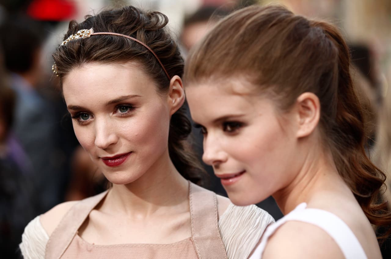 Rooney y Kate Mara.