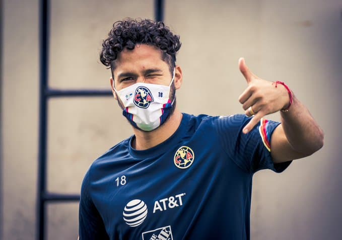 ¡Visita sorpresa! Bruno Valdez acude a entrenamiento del América