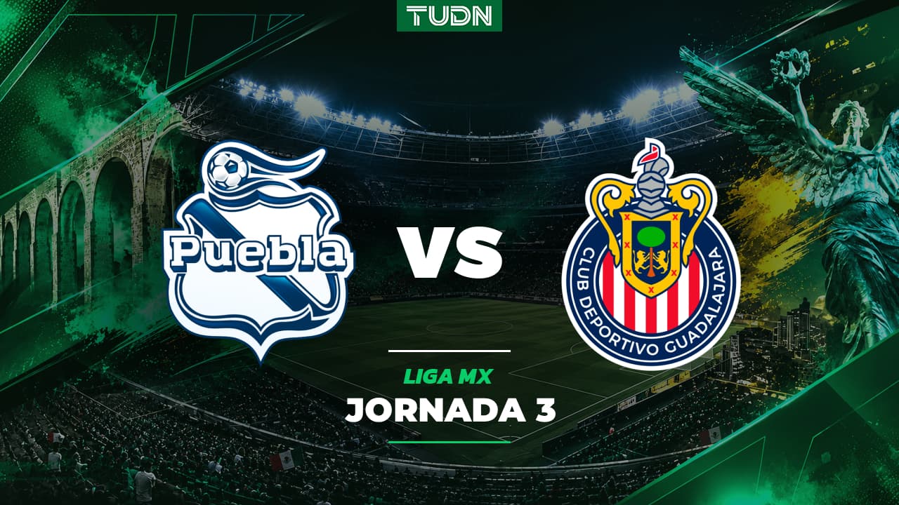 Puebla vs. Chivas EN VIVO partido de Jornada 3: ¡Contragolpe y gol de Puebla!