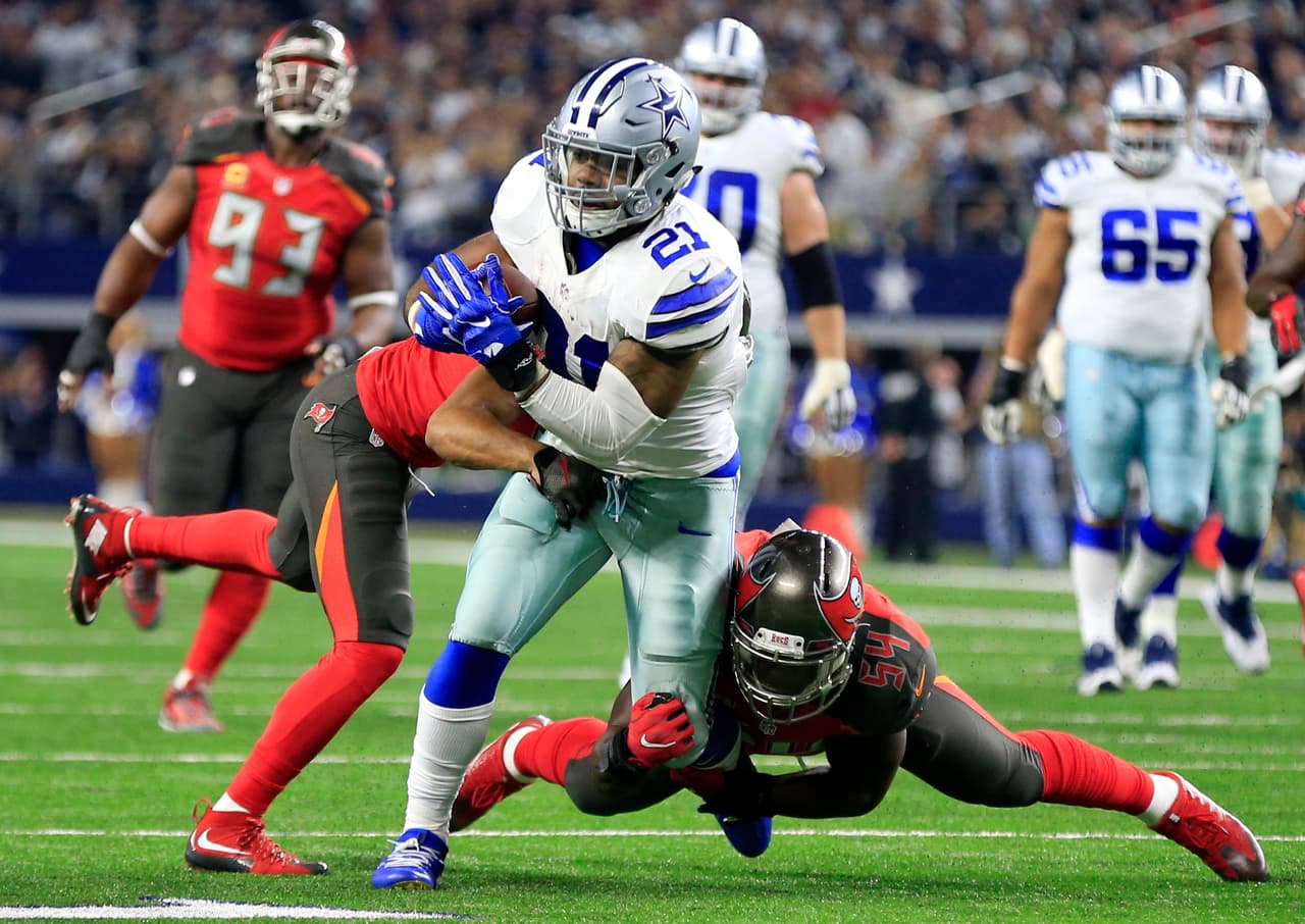 Cowboys se imponen a Buccaneers con gran juego de Zeke Elliott y acercan título divisional