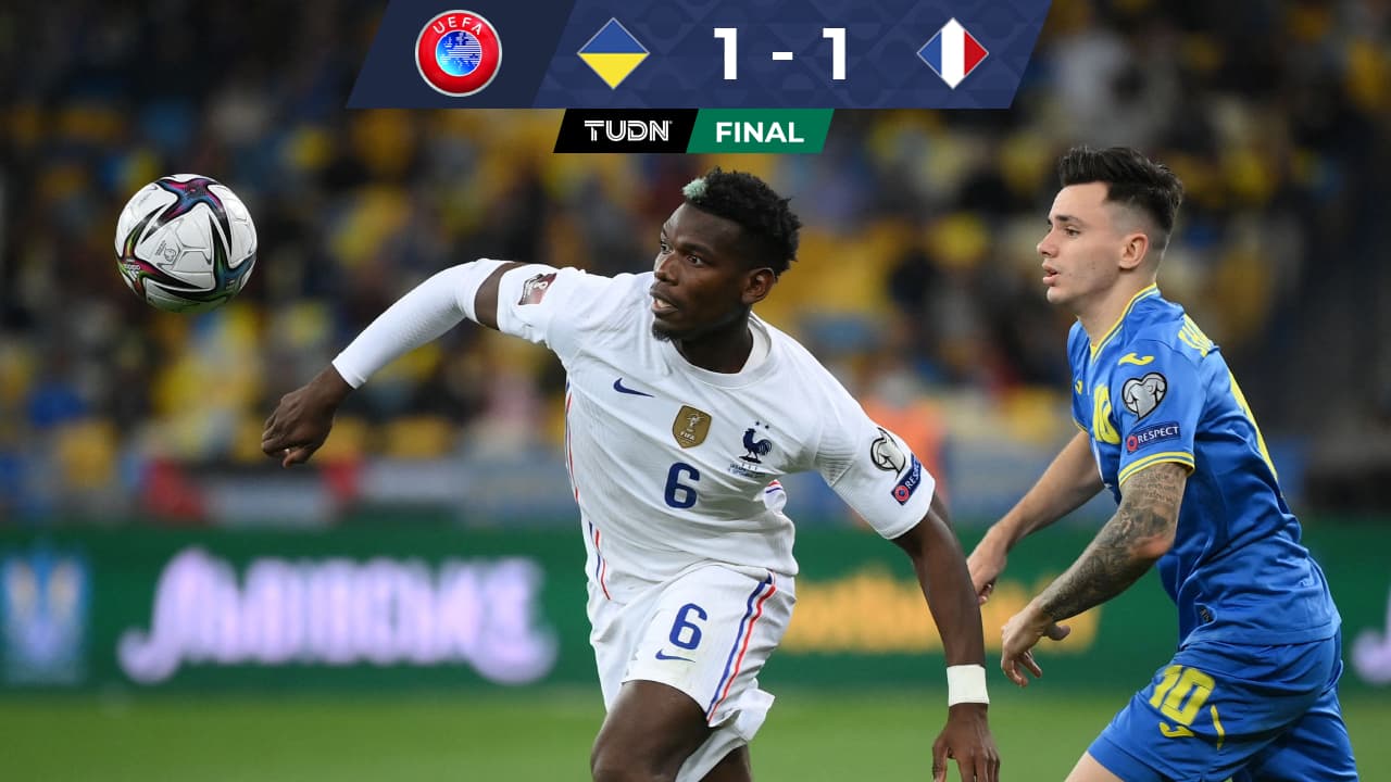 Francia rescata empate de Kiev ante una Ucrania que no sabe ganar