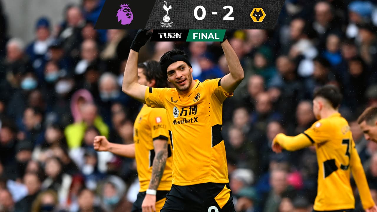 ¡Golazo! Raúl Jiménez encamina triunfo de Wolves ante Tottenham
