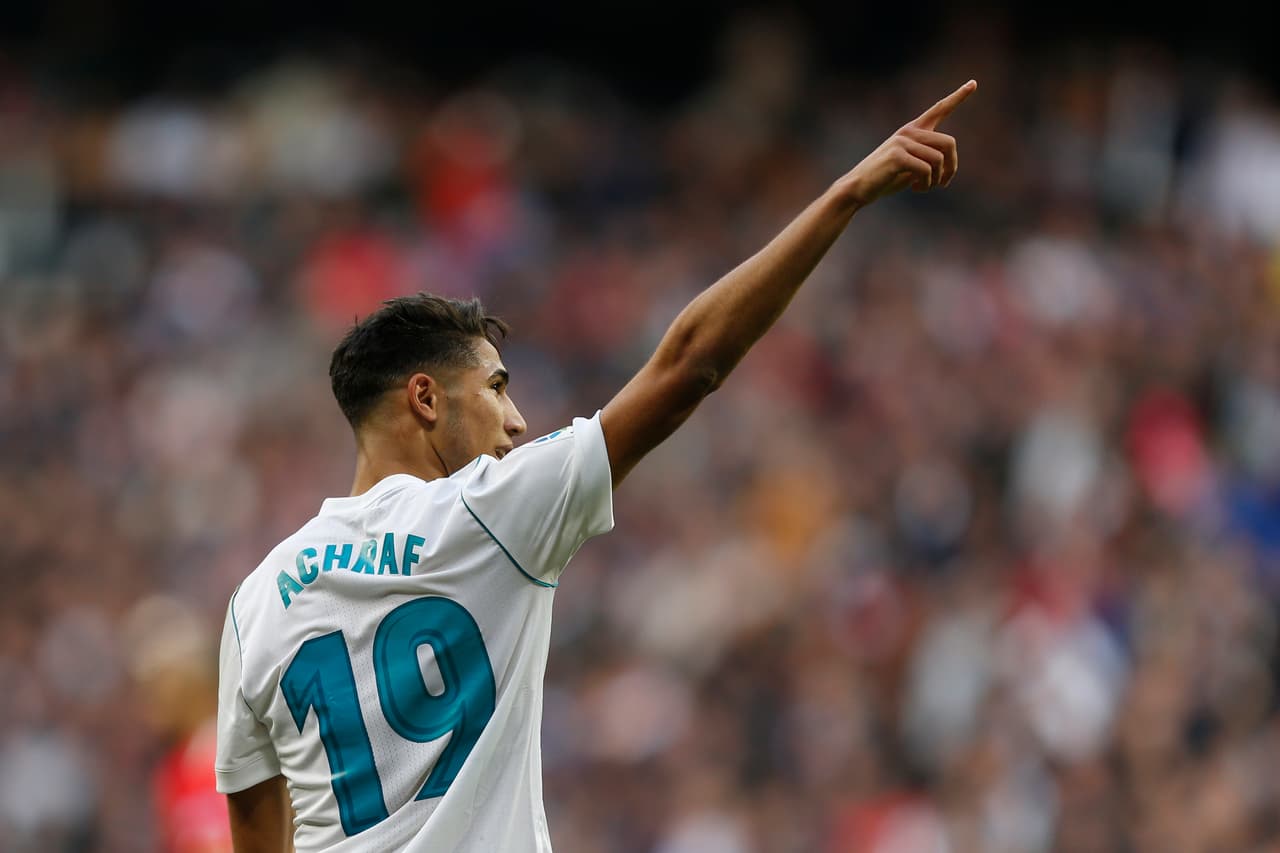Más dedicado a la defensiva, utilizado mucho en los partidos recientes del Madrid,
<b>Achraf Hakimi </b>ha marcado un solo gol y aún no pone asistencias. Son 336 minutos en cancha para él.