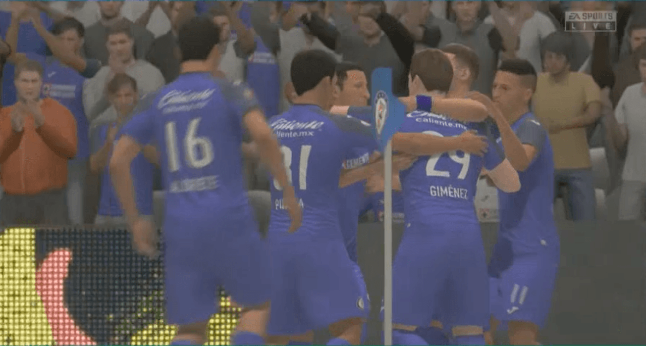 Juan Pablo Vigón puso fin a la racha celeste tras un gol de último minuto que recibió Jonathan Borja.