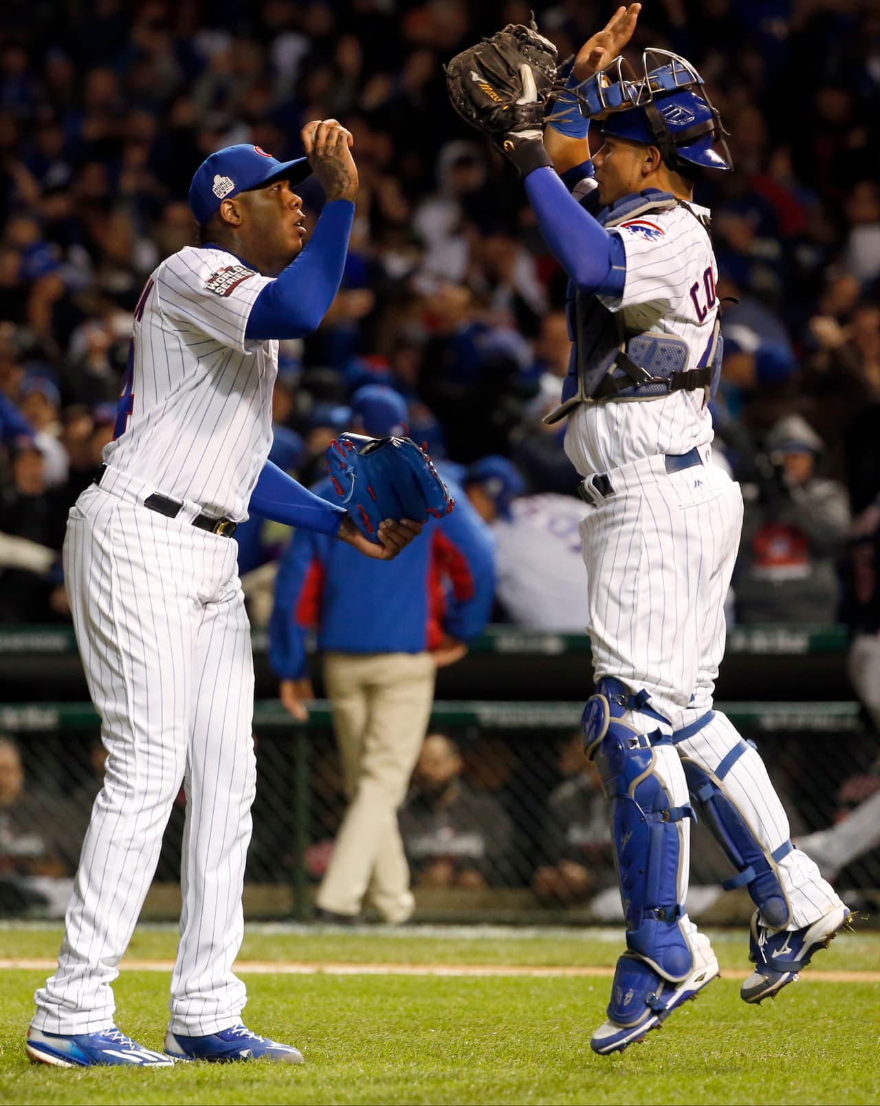 Al final, un triunfo que le da la primera victoria a Chicago Cubs en el Wrigley Field en 71 años,
<a href="http://www.univision.com/deportes/mlb/los-cubs-solo-han-ganado-dos-si-dos-juegos-de-serie-mundial-en-wrigley-field">apenas la tercera en toda su historia en Series Mundiales</a>.