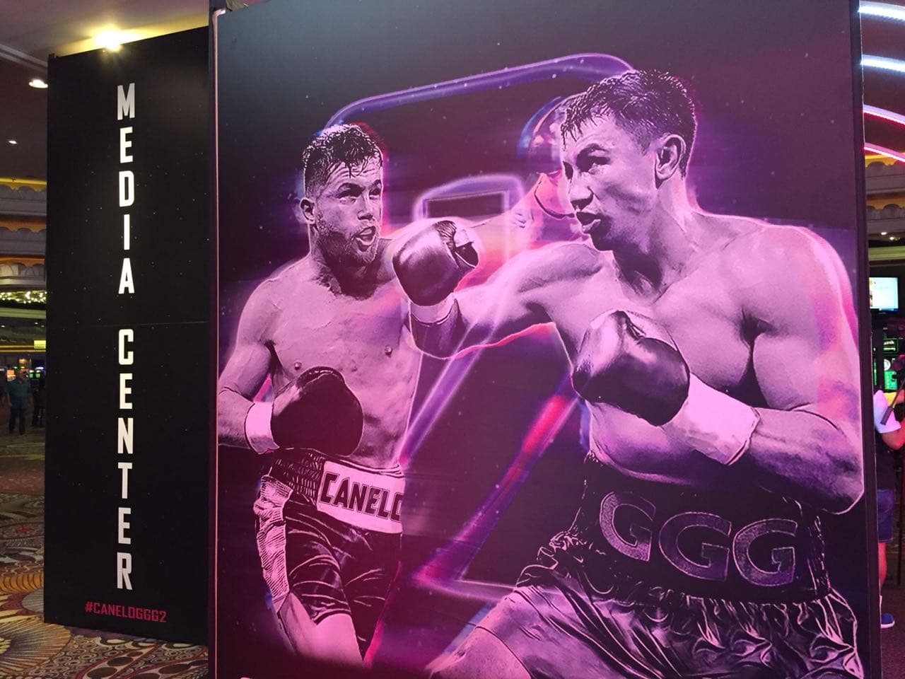 El cruce de palabras entre ambos de nuevo fue fuerte en la presentación de la pelea en el T-Mobile Arena de Las Vegas, Nevada.