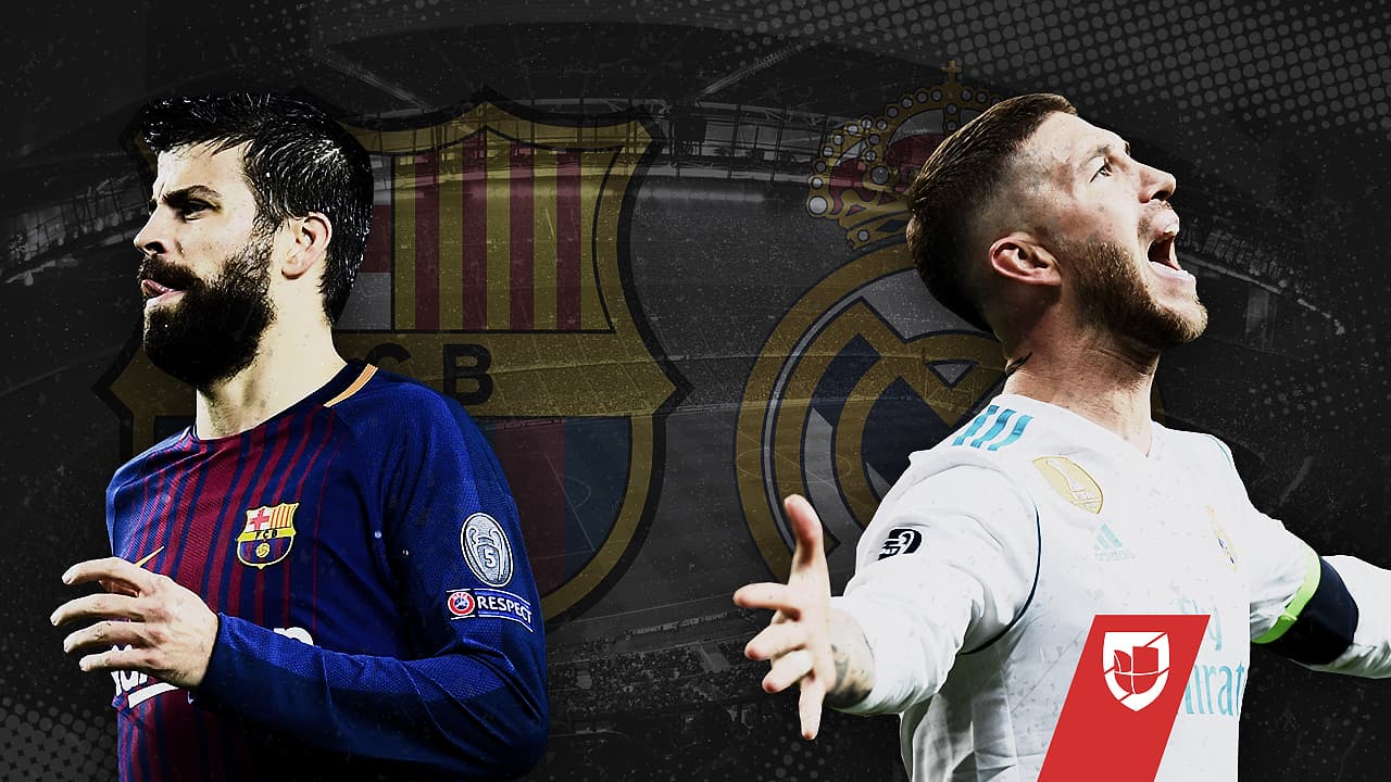 Busquets y Ramos, los Sergios con el mayor número de Clásicos en La Liga