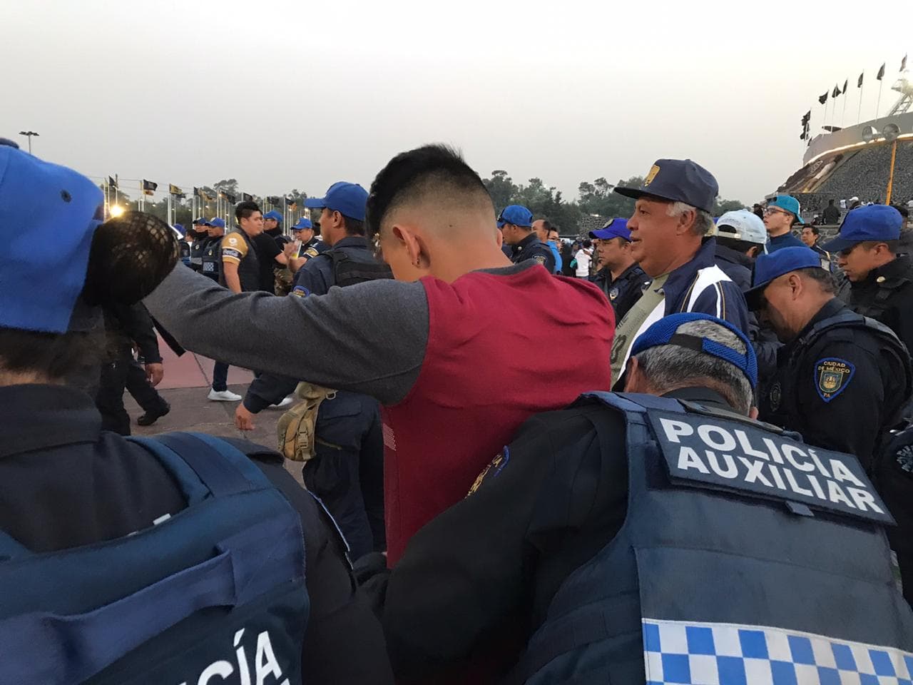 Las autoridades están listas para contener a las porras más bravas del fútbol mexicano.