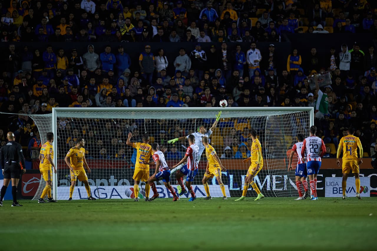 Tigres no pudo en el 'Volcán' ante San Luis y comienza su año 2020 de aniversario 60 con una pobre igualada.