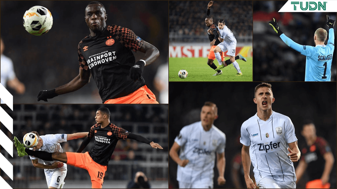 El LASK golea al PSV del 'Guti' por cuatro goles a uno en la UEFA Europa League. Este resultado es preocupante, pues el PSV puede quedar eliminado de la Europa League.