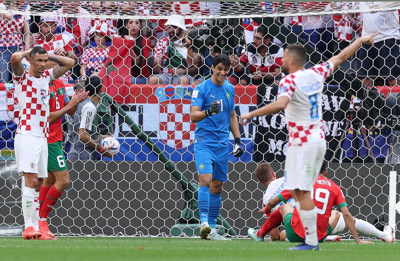 Marruecos y Croacia quedaron a deber los goles en su primer partido en el Mundial Qatar 2022 disputado en el Estadio Al Bayt.