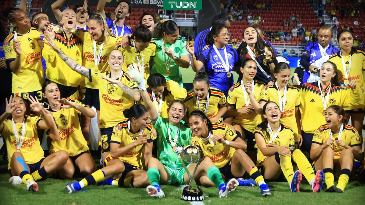 América Femenil celebrará el Triplete en su primer partido de local en la Liga