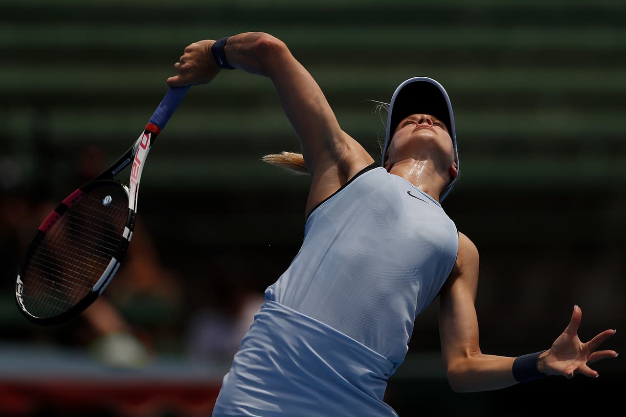 La canadiense Eugenie Bouchard es una de las tenistas más bellas del alto nivel en Miami Open. Ante la dificultad de sus rivales y para no perdersela en acción es mejor verla desde el primer juego.