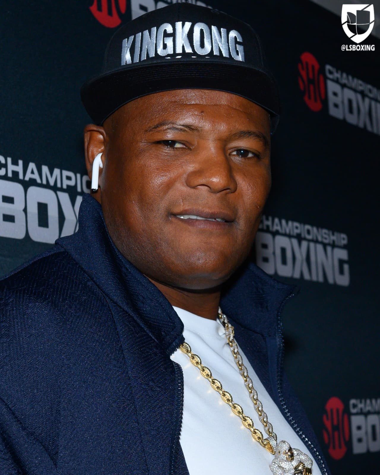 Luis 'King Kong' Ortiz estuvo presente en el Barclays Center, pues se rumora que podría pelear una vez más con Wilder.