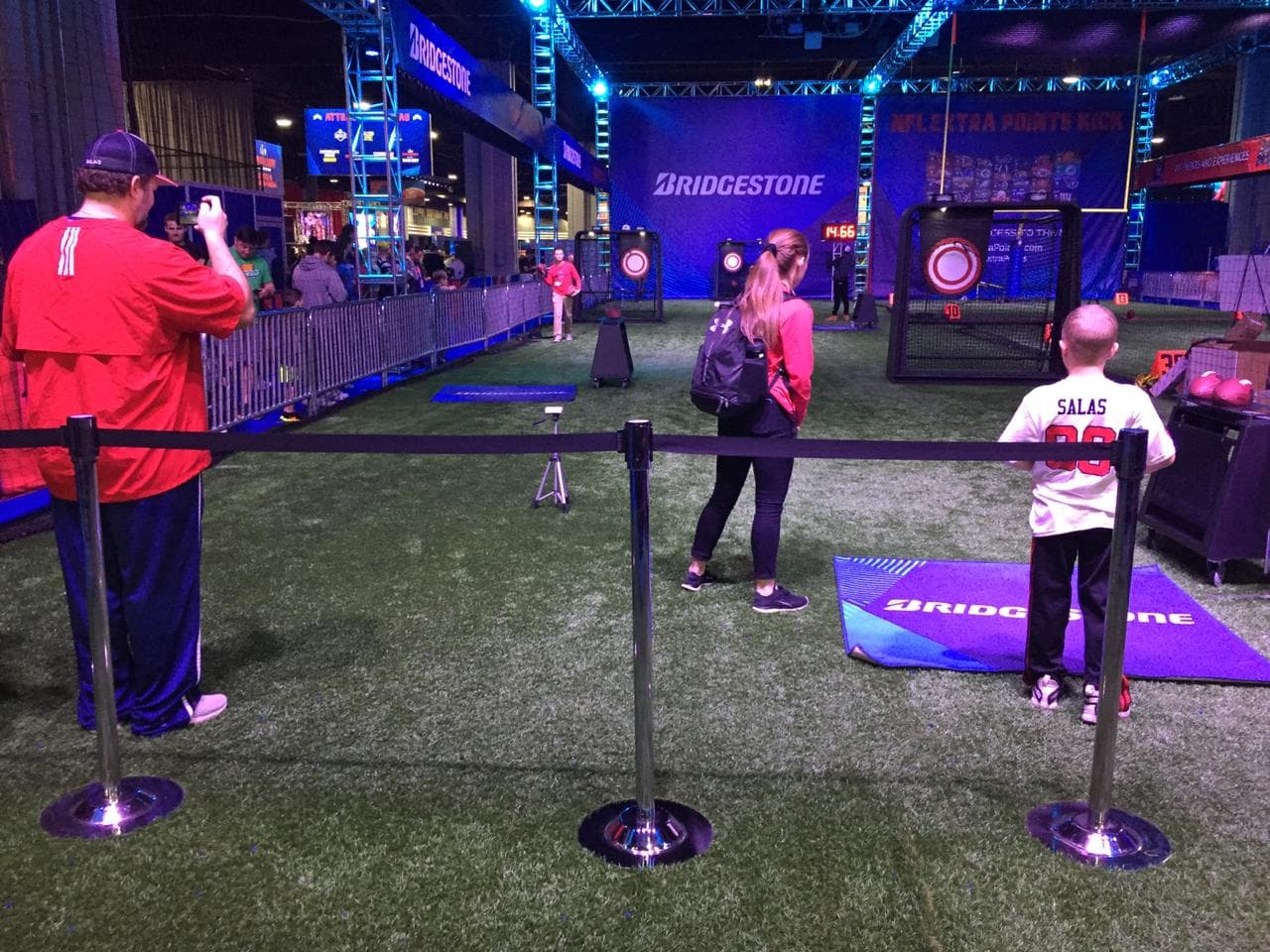 Estos son algunos de los aspectos que se pueden ver en la NFL Experience que se montó con motivo del Super Bowl LIII en la ciudad de Atlanta.