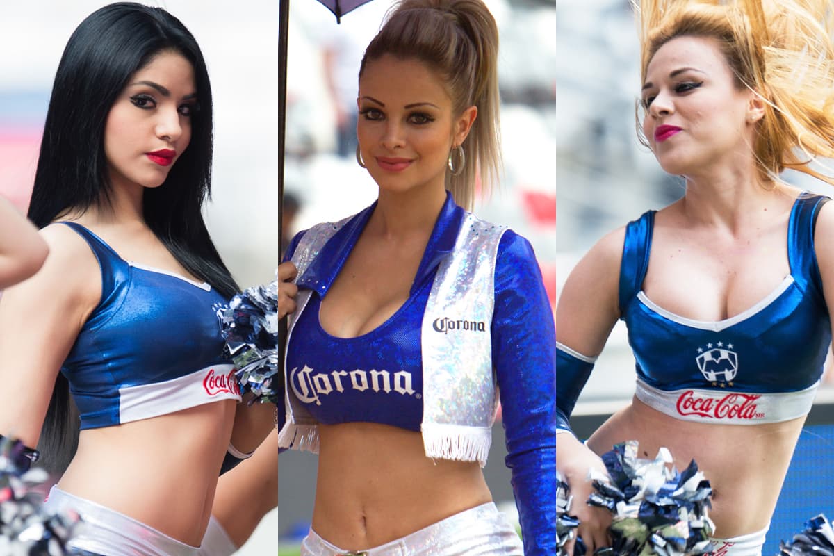 La belleza de las porristas en la fecha 13