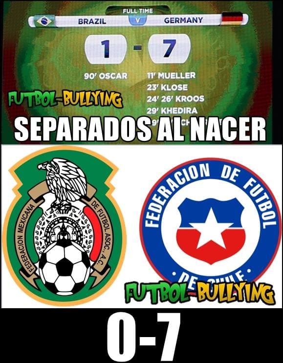 México fue aplastado por Chile, y los memes acabaron con la selección mexicana y Osorio.