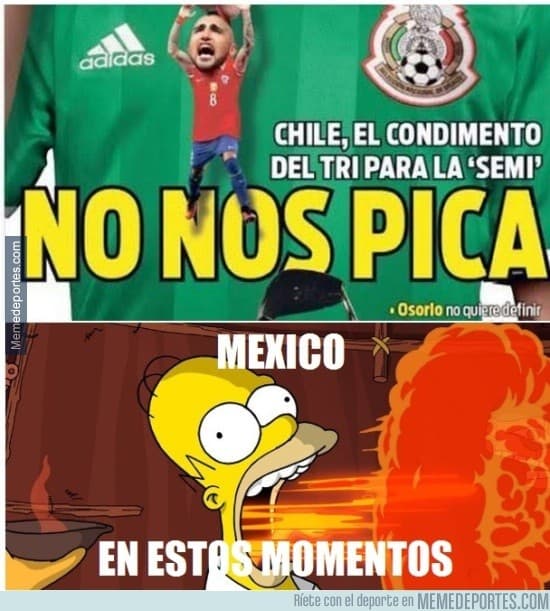 México fue aplastado por Chile, y los memes acabaron con la selección mexicana y Osorio.