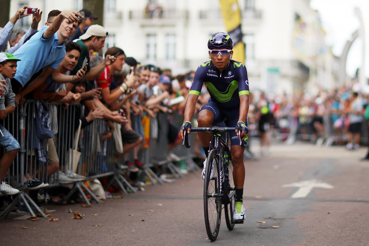 En 2012 ganó su primera carrera World Tour y fue el mejor de su equipo en el Giro de Lombardía. Ha ganado el Giro de Italia, el Tour de Romandie y la Vuelta de España, entre otros. Recientemente, Nairo ha dejado al Movistar Team y no regresará con ellos para el Giro de Lombardía.