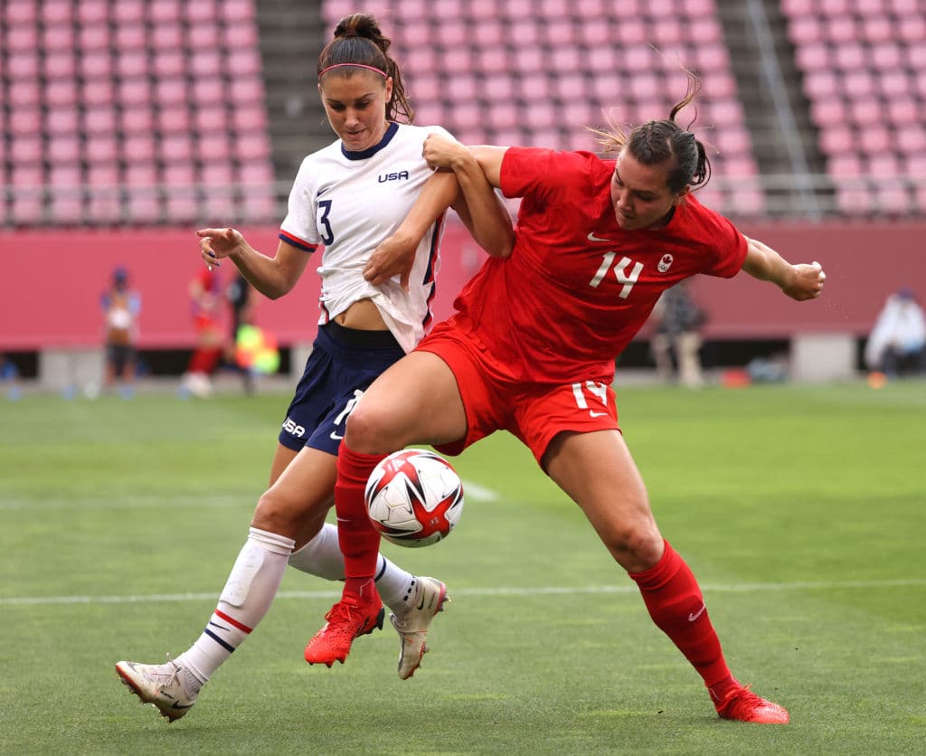 El Team USA fueron sorprendidas por Canadá, el equipo vecino quien, con un penal cobrado por Jessie Fleming al minuto 74, lograron imponerse y sellar su pase a la Final de los Juegos Olímpicos de Tokyo 2020, mientras que el equipo de las ‘barras y las estrellas’ jugará por la de bronce.