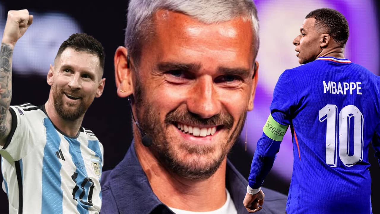 Griezmann y su augurio: “Que gane Messi la Bota de Oro y Mbappé el Mundial”