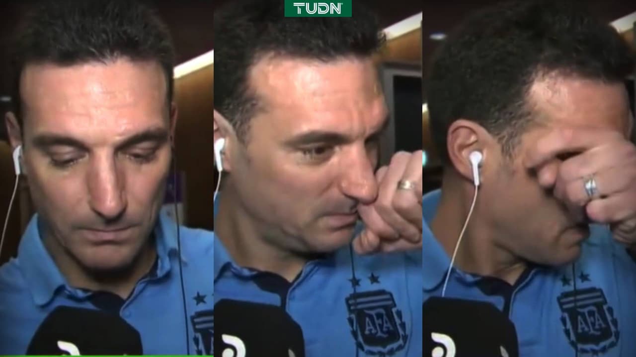 Lionel Scaloni rompe en llanto al recibir emotivo apoyo previo a Final del Mundial Qatar 2022