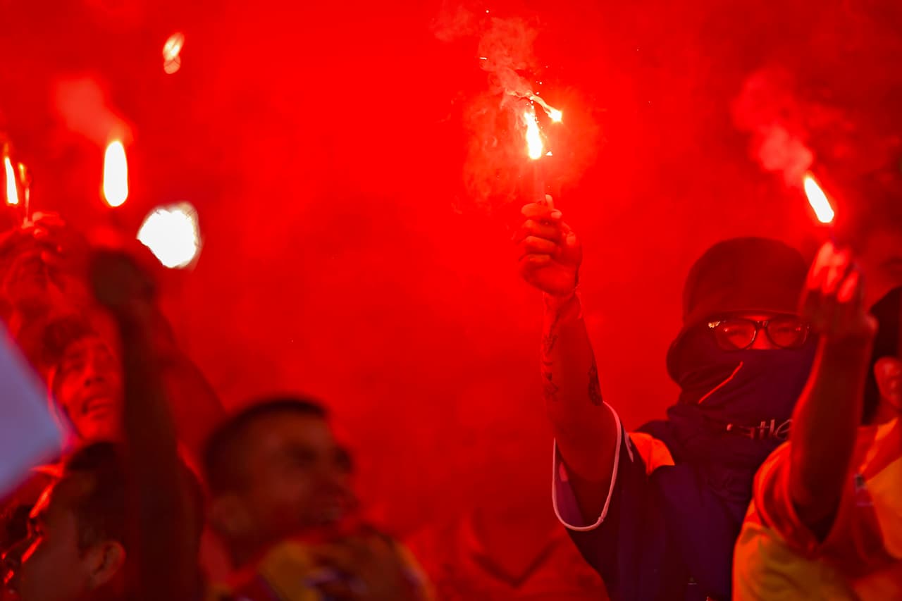 El Estadio Morelios vivió un gran ambiente, propio de un partido entre equipos en lo más alto de la tabla.