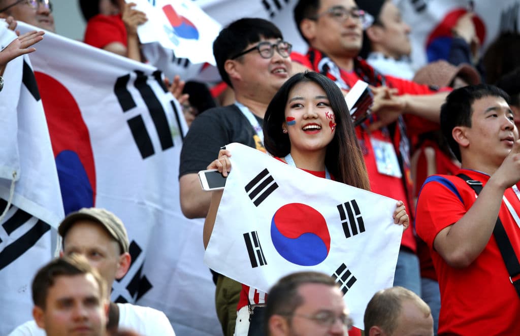 Grupo F Corea del Sur.