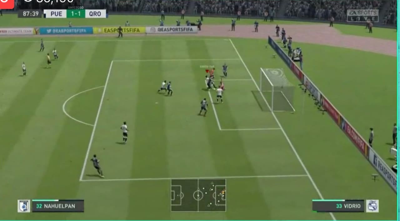 Jimmy Gómez le pone fin a la racha ganadora del Puebla de Santiago Ormeño.