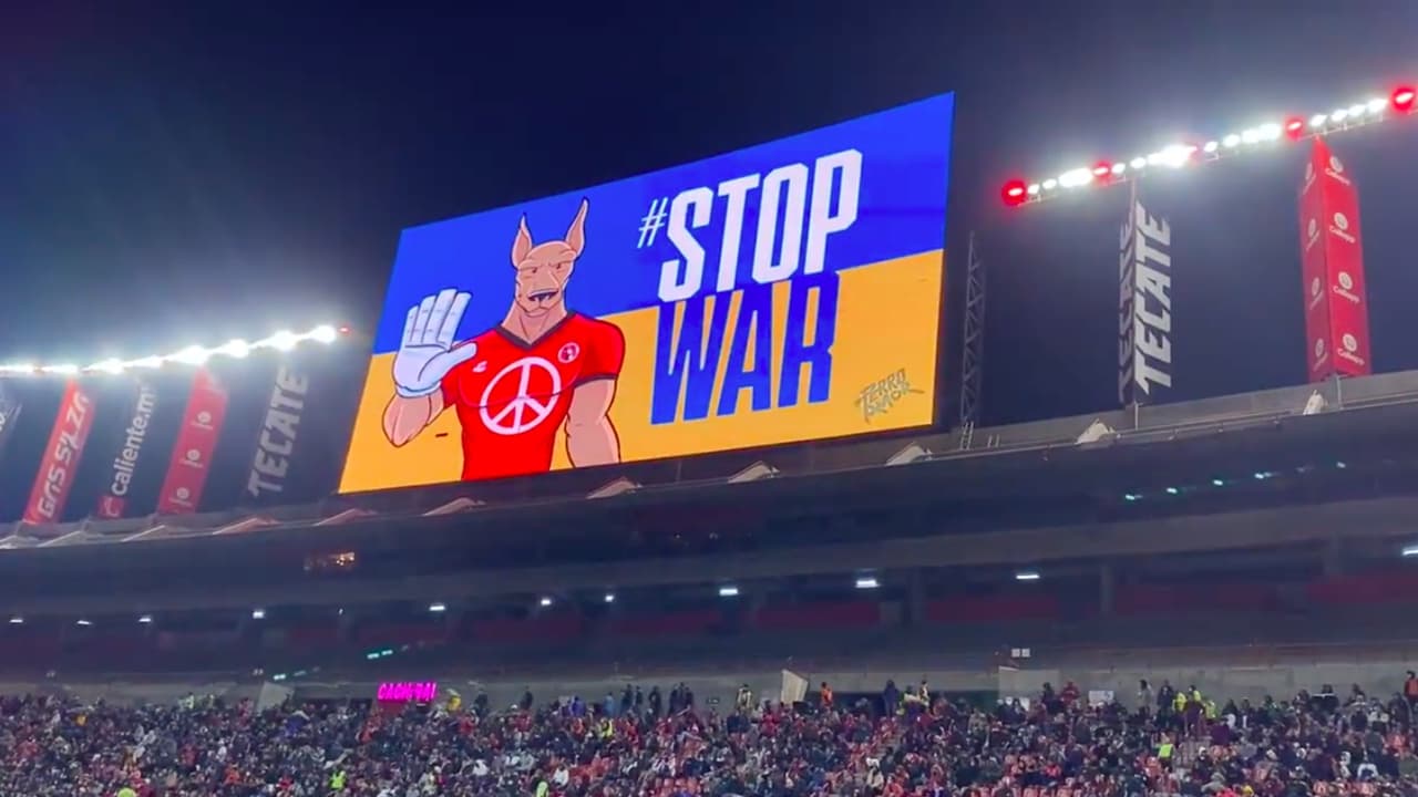 Xolos de Tijuana pide un alto a la guerra entre Rusia y Ucrania