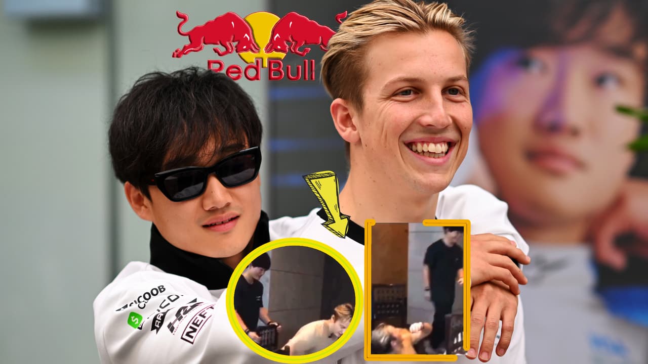 El momento canon de Yuki quitándole su asiento a Liam Lawson