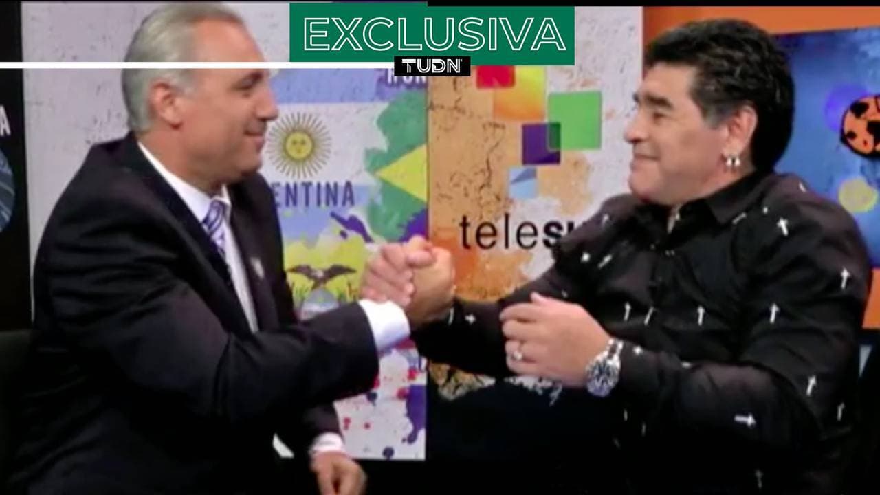 Maradona a Hristo: “Seremos amigos hasta el último suspiro”