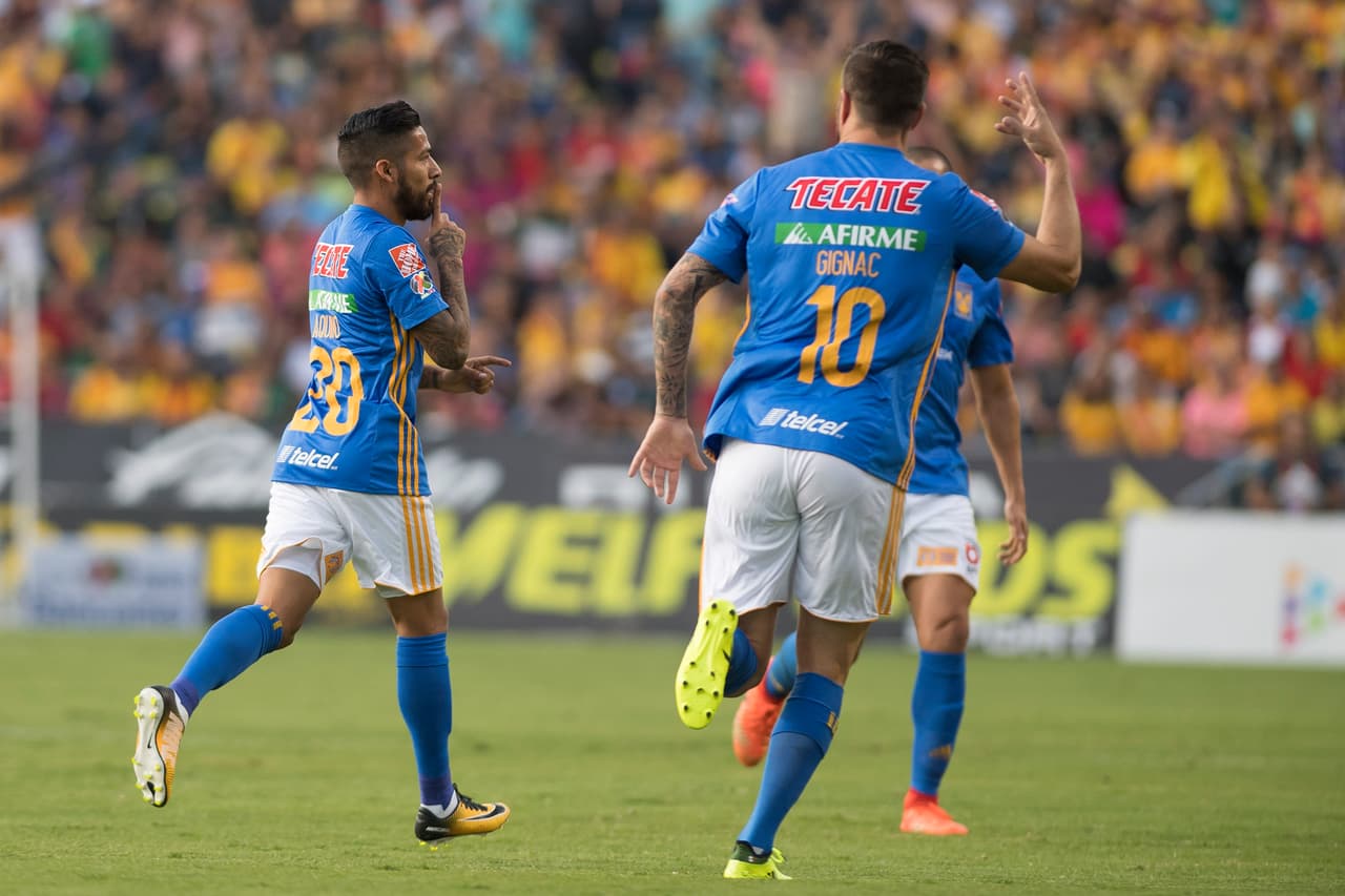 Aquino estuvo en plan grande y al 57 marcó su doblete. Parecía que los Tigres se llevarían la victoria, pero Morelia tenía algo más que decir.