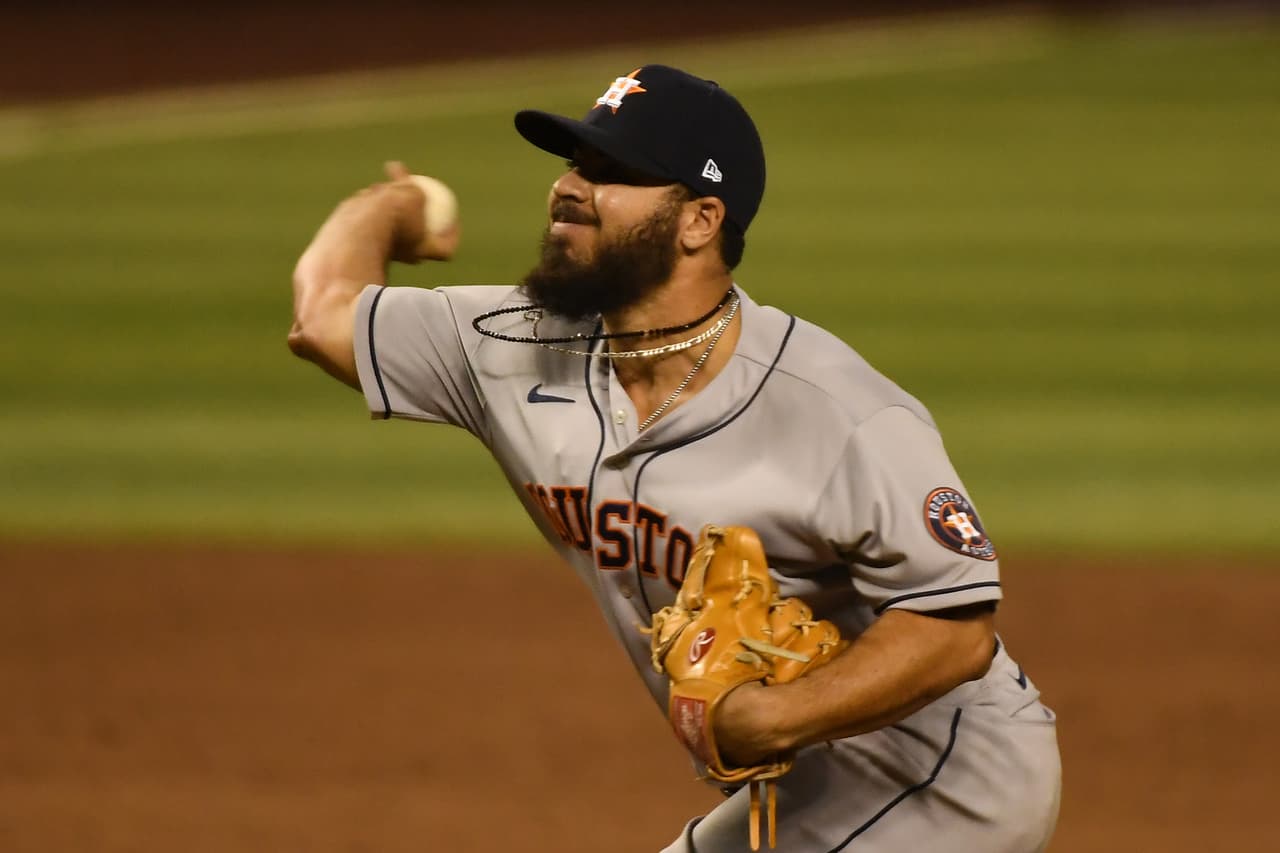 Debuta mexicano Humberto Castellanos en MLB con Astros