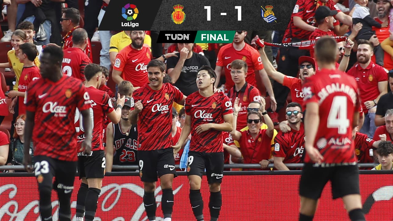 Mallorca de 'Vasco' Aguirre rescata el empate ante Real Sociedad