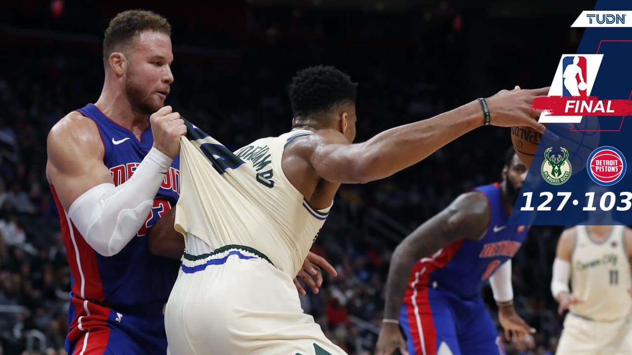 Milwaukee al rojo vivo: hila 13 triunfos tras derrotar a Detroit