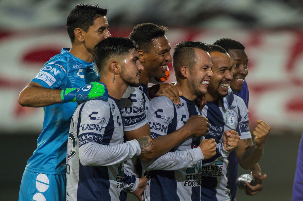 Jugadores del Pachuca