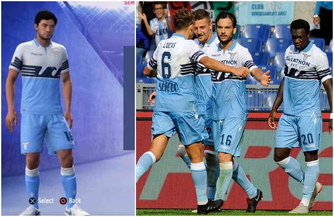 7. S.S. Lazio (Italia) - Uniforme Local
