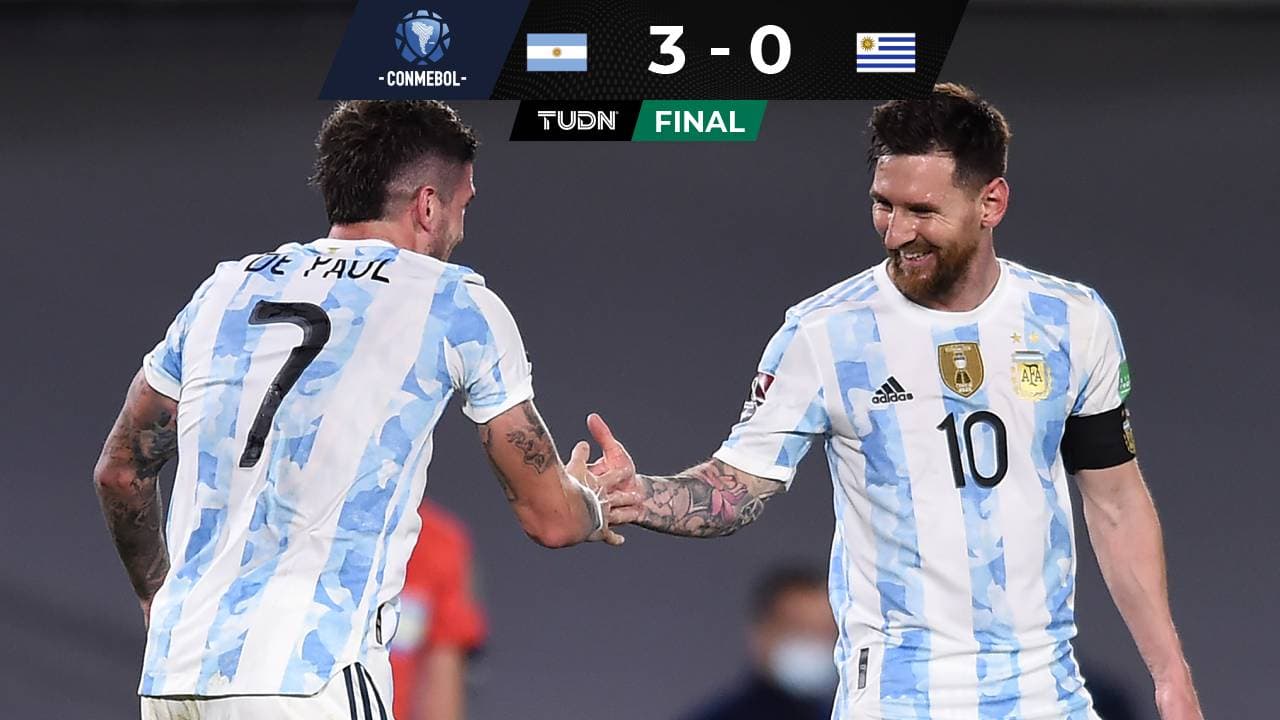 Messi llega a 80 goles tras colaborar en vapuleada sobre Uruguay