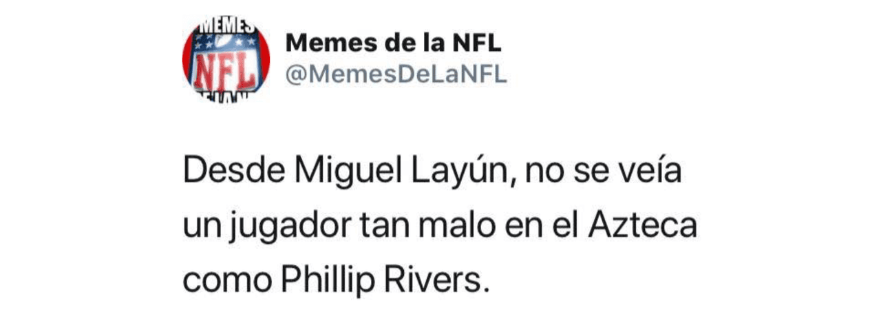 Kansas City Chiefs vencieron 24-17 a Los Angeles Chargers y estos son los memes que nos deja la visita de la NFL en México.